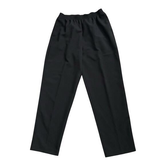 ALIA Womens Size 14 Black Polyester High Rise Pull On Pants 29.5" Inseam - Picture 1 of 5